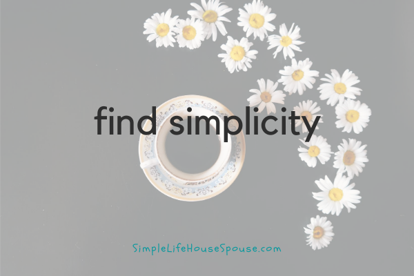 find simplicity