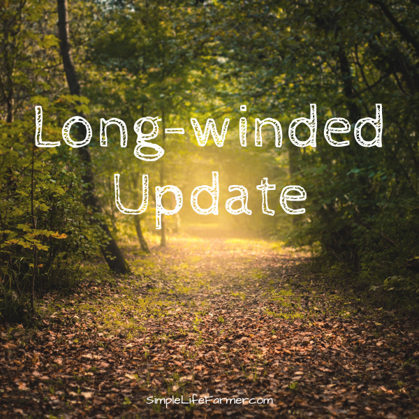 Long-winded Update!
